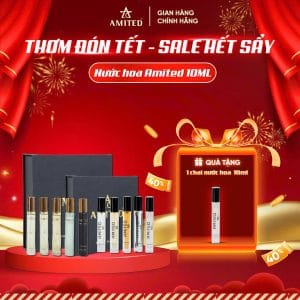 Combo 10 chai nước hoa Amited